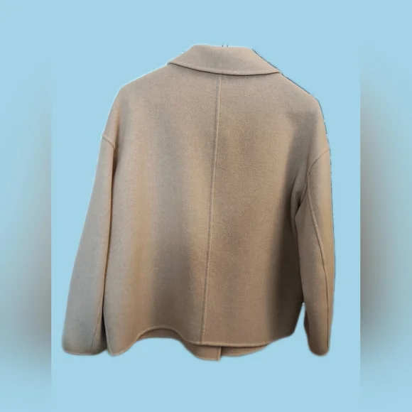 Women's Cream Jacket - Picture 4 of 6